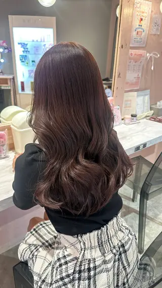 カラー 🤍ふんわりアイドル カラー🎀Rio🪽のヘアスタイル