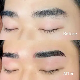 メンズ アイブロウ Blanc梅田茶屋町 【まつげパーマ・眉】のマツエク・マツパデザイン