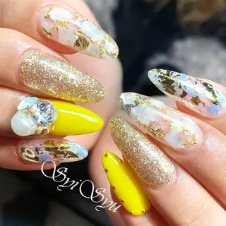 ロング ネイル SyiSyu 梅田店のネイルデザイン