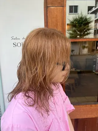 パーマ メンズ たかしま あさひのヘアスタイル