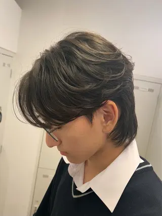 ミディアム パーマ メンズ ♠️メンズ特化／ 社 由樹♠️のヘアスタイル