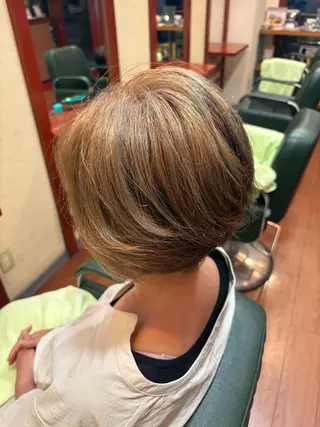 ミディアム カラー Konomura Neneのヘアスタイル