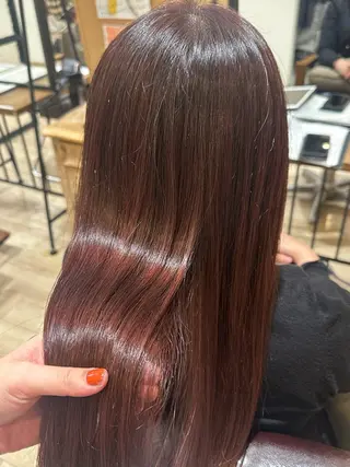 ロング カラー 【本陣駅】 🍒坂部智恵里🍒のヘアスタイル