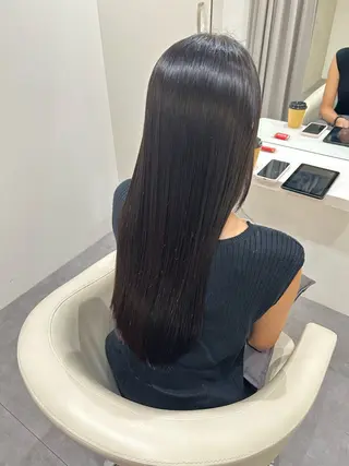 ロング カラーモデル募集/ 鍛治美月稀のヘアスタイル