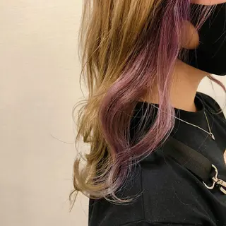 セミロング カラー platinam doll南草津店のマツエク・マツパデザイン