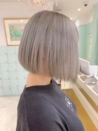 ショート 🍀ケアブリーチ カラー🍀坂井のヘアスタイル