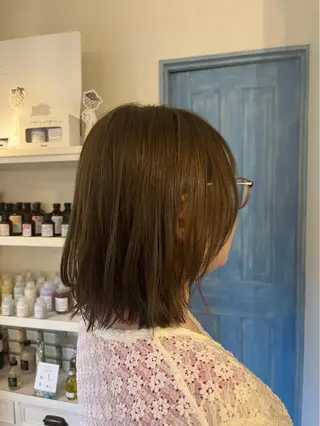 ショート カラー やまだ→アトリエニノ モデルさん募集中！のヘアスタイル