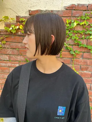 ショート メンズハイトーン/栄 /イトウタケルのヘアスタイル