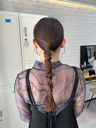 ヘアアレンジ 豊中駅2分 lilyのヘアスタイル