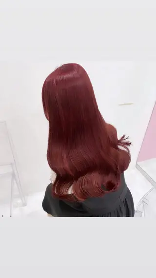 ロング 🎀モテ 暖色🎀のヘアスタイル