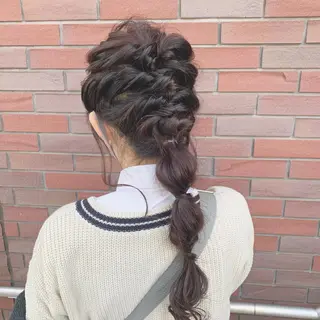 ロング ヘアアレンジ 古沢 みづきのヘアスタイル