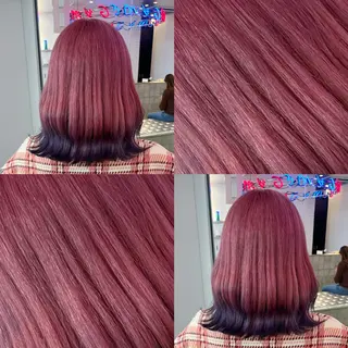 カラー 🎀ピンクカラー/ 推しカラー/のの🎀のヘアスタイル