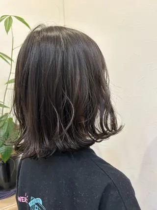 ミディアム キッズ 青栁 穂香のヘアスタイル