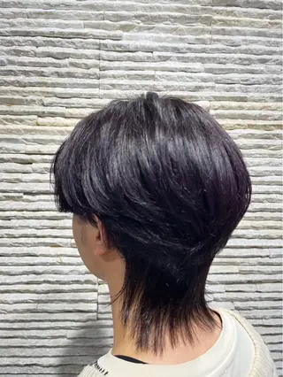 ショート カラー メンズ vis fleur 日暮里所属・早坂 紅葉のヘアスタイル