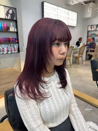 ミディアム カラー だいすけ/メンズ/ イージーパーマのヘアスタイル