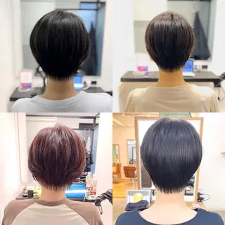 ショート カラー ショートヘア、ボブ こやさん　コヤマのヘアスタイル
