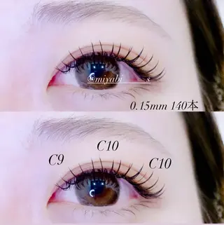 マツエク・マツパ fan.germe 副店長MIYABIのマツエク・マツパデザイン