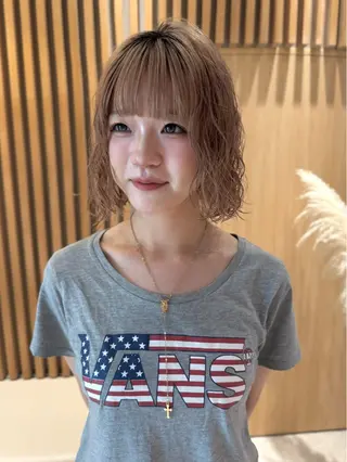 ショート 🩵縮毛矯正・ボブ 岩原朋也🩵のヘアスタイル