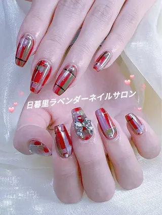 ネイル ラベンダー💖日暮里 ルル💖ネイルのネイルデザイン