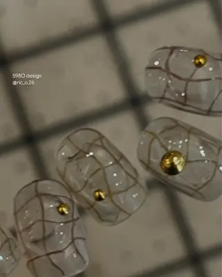 ネイル 𝗿𝗶𝗰𝗼 ˎˊ˗のネイルデザイン