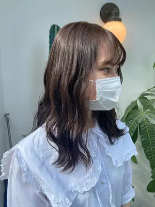 カラー なかむら ゆきのヘアスタイル