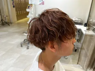 パーマ メンズ メンズパーマ特化型 /京橋/栗野京弥のヘアスタイル