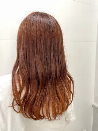 ロング 稲吉 由莉穂のヘアスタイル