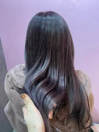 カラー 艶感透明感カラー🤍 hinaのヘアスタイル