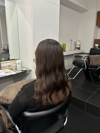 ロング パーマ ヤマザキ アヤメ 【シベルバレー横浜】のヘアスタイル