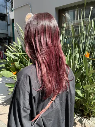 ロング カラー HARUKA /透明感カラーのヘアスタイル