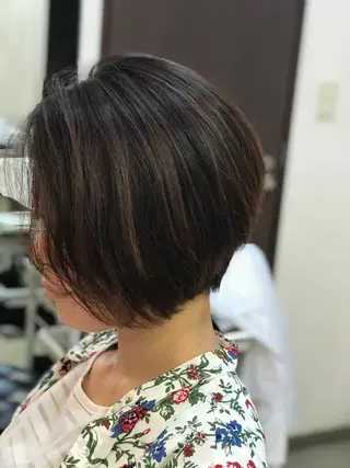 ショート パーマ 渋谷宮益坂 omoのヘアスタイル
