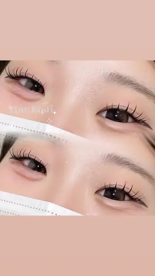 マツエク・マツパ ᴀɴᴊɪ♡束感まつ毛 /京都のマツエク・マツパデザイン