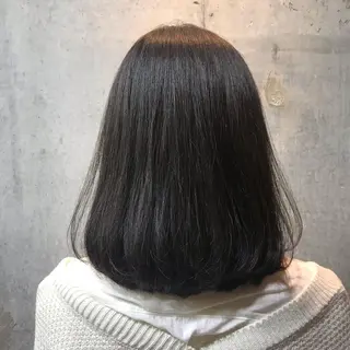 ミディアム 暗髪/艶髪/Ono .のヘアスタイル