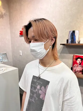 ミディアム メンズ ally hairsalon所属・Emi .のヘアスタイル