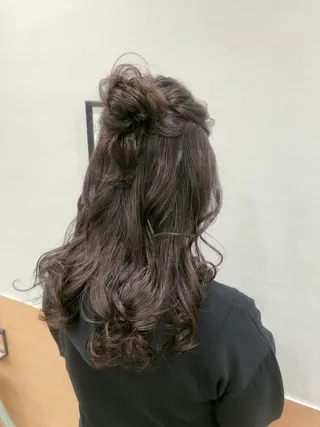 ロング ヘアアレンジ ヘアセット ✴︎Mai✴︎銀座のヘアスタイル