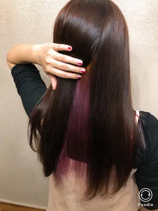 ロング GOLD BLACK所属・究極の艶髪! 艶神!大矢祥央のヘアスタイル