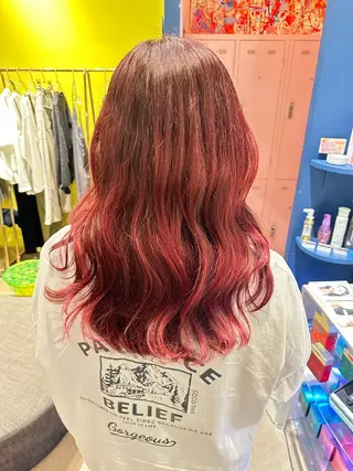 ロング 【echelle】 あむのヘアスタイル