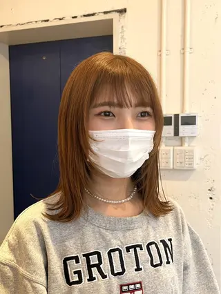 ミディアム カラー RYOMA/ 似合わせ🎧🤍のヘアスタイル