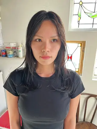 ロング ticro所属・TAKAHASHI KANNAのヘアスタイル