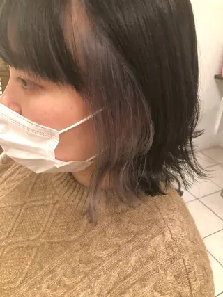 ミディアム カラー force  hair所属・🫧富田 苑実🫧のヘアスタイル