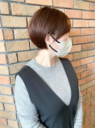 ショート カラー FAVOR所属・杉尾 勇のヘアスタイル