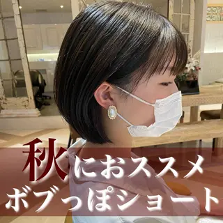 ショート カラー 韓国ヘア/髪質改善 /Harunaのヘアスタイル