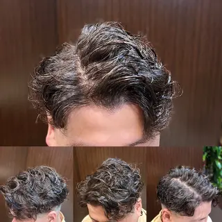 ショート パーマ メンズ 💈田上 立輝のヘアスタイル