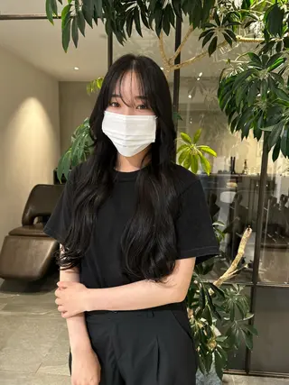 ロング カラー FILMS所属・レイヤーボブ★ cocomoのヘアスタイル