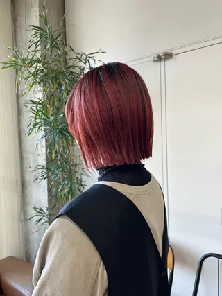 ミディアム カラー 小木曽智美 /ボブ/ショートのヘアスタイル