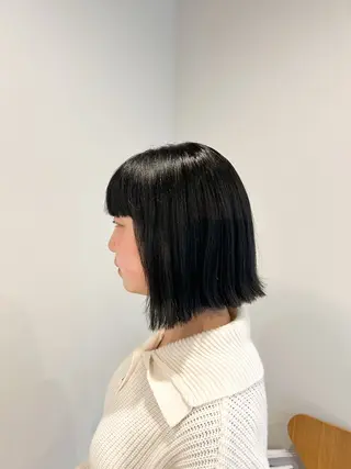 ミディアム 川端 明莉のヘアスタイル