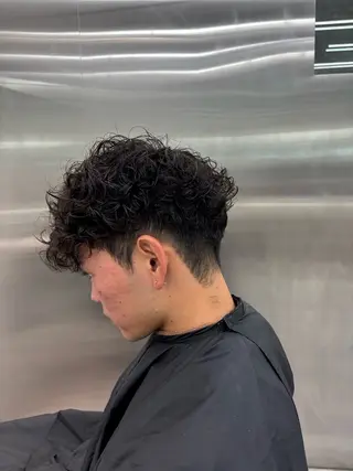 パーマ RETOUCH by fifth メンズサロン【レタッチ バイ フィフス】所属・fifth原宿 A:Ri🧸のヘアスタイル