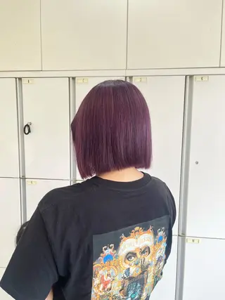 カラー 🫧松尾彩舞樹🫧 アレンジ/艶カラー✨のヘアスタイル