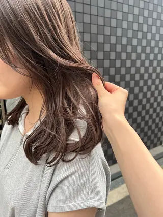 カラー ハナ🌼 梅田/ボブ/パーマのヘアスタイル