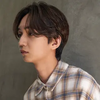ショート メンズ メンズハイトーン/栄 /イトウタケルのヘアスタイル